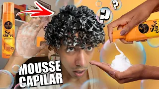COMO FINALIZAR COM MOUSSE CAPILAR? 🫧 | FINALIZAÇÃO PARA CACHOS MUITO DEFINIDOS 💙