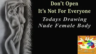 Female Nude Drawing/ Nude Art/ Nude Speed Paint/ Nude Speed Drawing #femaleFigure #NudeFemaleDrawing