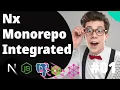 Nx Monorepo building a Integrated App with React