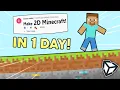 I Made 2D Minecraft in 1 Day - Indie Game Development