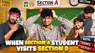 WHEN SECTION A STUDENT VISITS SECTION D