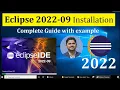 How to install Eclipse IDE 2022-09 on Windows 10 2022 Update