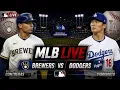 MLB EN VIVO DODGERS Gana DRAMATICO Partido ante BREWERS con Salvado de Edwin DIAZ