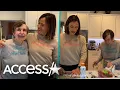 Jennifer Garner Twins W Her Mom While Baking Together