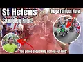 Download Lagu ST HELENS -  LAKESIDE PROTEST!! This Is Our Town And We Will Never Surrender!! Few Lefties Turn Up! 