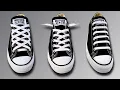 3 Cool Ways To Lace Converse Converse Lacing Styles