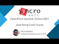 Open4Tech Webinar Java Swing Crash Course