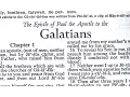 The Complete Book of Galatians KJV Read Along
