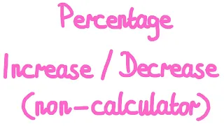 1MM - Percentage non calculator
