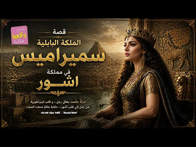 ⁣قصة الملكة البابلية سميراميس في مملكة اشور - اصلها ونسبها سوف تصدمك القصة !!!