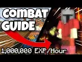 COMBAT XP GUIDE Early-Mid Game Hypixel Skyblock