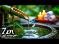 Zen Spa Music - Velvet Moon Stream Calming Piano Cascading Water for Deep Meditation