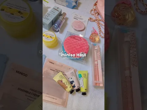 a cute Haul🛍️🥹🌸#skincare #aesthetic #haul #selfcare #shopping #shorts