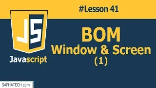 What is the Difference Between Window and Screen in JS Lesson 41 JavaScript TUTORIAL