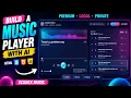 Build a Modern Music Player with AI HTML CSS JavaScript SCODEX MUSIC