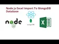 NodeJS React Multi Insert and Multi Update from Excel document to MongoDB