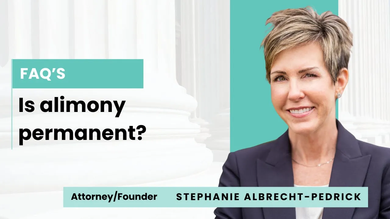 Is alimony permanent?