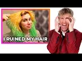 Hairdresser Reacts To CRAZY Hair Transformations