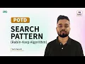 POTD - 2024 Search Pattern Rabin-Karp Algorithm Problem of the Day GeeksforGeeks