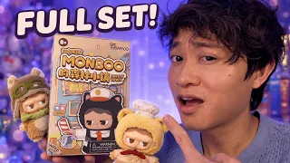 ASMR Unboxing a FULL SET of Plushie Blind Boxes 🎁 MONBOO