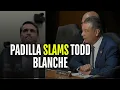 Padilla explains why Todd Blanche CANNOT be Attorney General