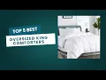 Top 5 Best Oversized King Comforters