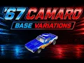MVP Hot Wheels 67 Camaro Base Variations