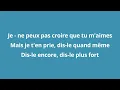 Zaho de Sagazan - Dis-moi que tu m'aimes (+ paroles)