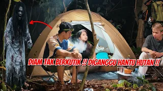 CAMPING HORROR‼️KAMI LARI KETAKUTAN TERJUN SUNGAI‼️DIJUMPAI HANTU DIDEPAN TENDA