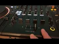 PIONEER DJ OPUS QUAD HOW TO SET THE CROSS FADE USING THE TOUCH SCREEN