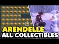 Kingdom Hearts 3 - Arendelle All Collectibles Treasures Lucky Emblems