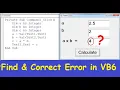 Debugging and Debugging Tools in VB6