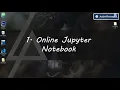 Environment setup for jupyter notebook