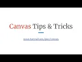 Canvas Tips Tricks Managing Canvas Incomplete Students