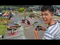 Download Lagu A DRONE RECORDED ALL THE ANIMALS STRANDED DURING A HUGE FLOOD?!
