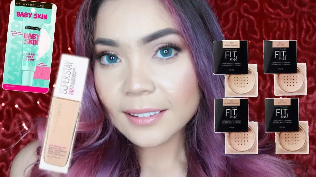 Produk yang digunakan: 1. Maybelline Baby Lips Electro Pop Rp. 28.000 2. Maybelline Fit Me Matte + P. 