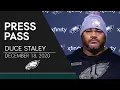 Duce Staley Talks Miles Sanders Big-Play Ability More Eagles Press Pass
