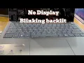 Dell Inspiron Blinking Keyboard No Display