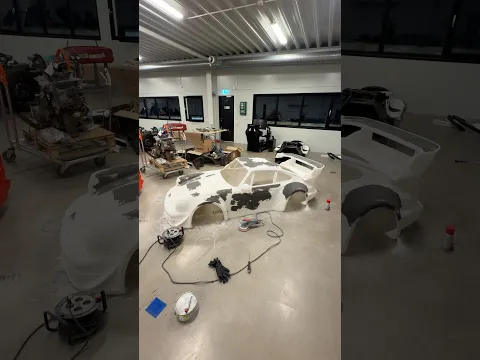 The half scale RWB Porsche is coming along nicely #criticalcustoms #automobile