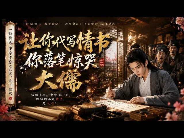 让你代写情书，你落笔惊哭大儒