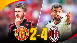 CRAP Carrick NEEDS More But Awful Performance MAN UTD 2-4 AC MILAN