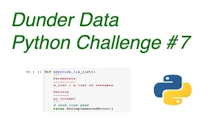 Dunder Data Python Challenge