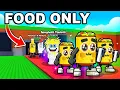 Download Lagu $0 to $1 TRILLION with FOOD ONLY Brainrots