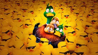 عائلة من البط بيقررو يهاجرو زي باقي الطيور علشان يستكشفو العالم ملخص فيلم Migration 2023 