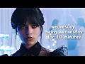 netflix wednesday addams being a mood for 10 minutes straight