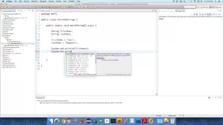 Strings Declaration Assignment Concatenation