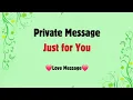 Lagu Private Message Just for You, My Love 💌 (A Heartfelt Confession You’ll Feel Deep Inside)