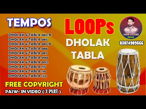 Download MP3 FREE DHOLAK TABLA LOOPS   FREE COPYRIGHT LOOPS 2023   FREE DOWNLOAD LOOPS    NEW SAMPLE PACK 2023