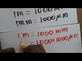 micrometer to meter meter to micro meter convert