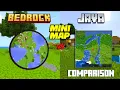 MINI MAP Bedrock vs Java Comparison minecraft mod